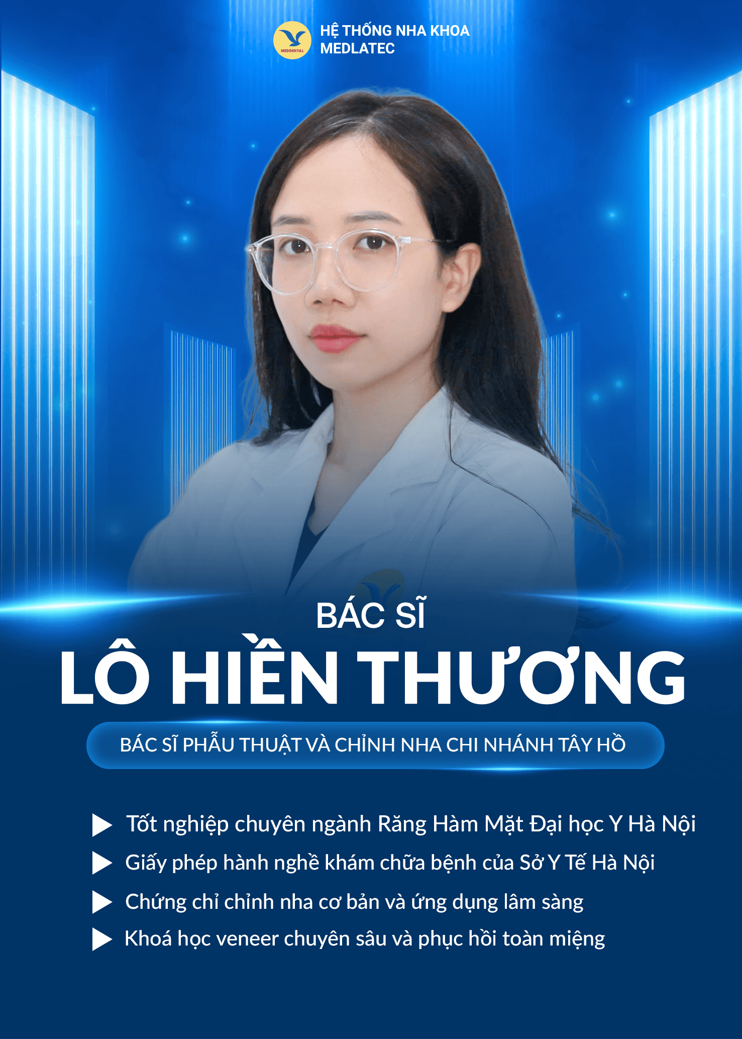 Profile bác sĩ Lô Hiền Thương